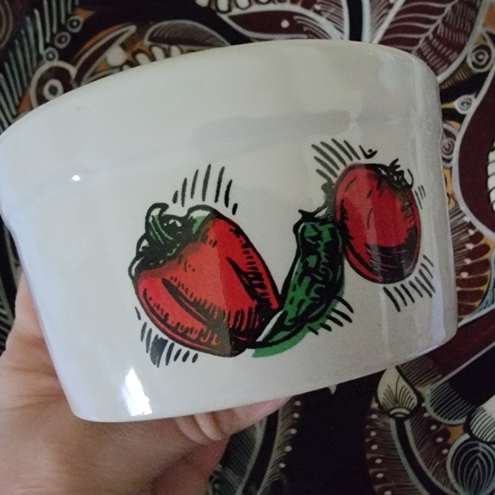 Vintage Salsa Dish Taco Night Sauce Ramekin - Picture 8 of 13